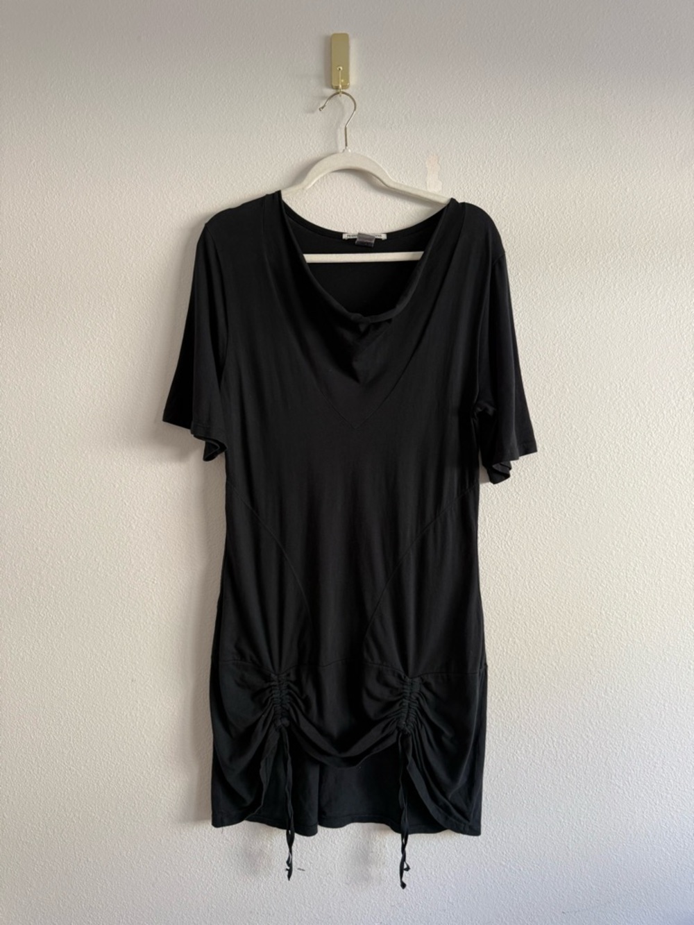 Prairie Underground organic cotton black T Shirt Dress Sz‎ S